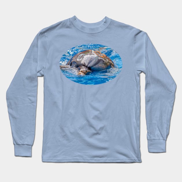 Dolphin Long Sleeve T-Shirt by dalyndigaital2@gmail.com